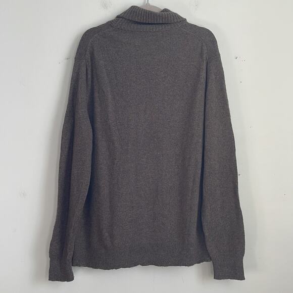 J. Crew lambs wool blend shawl collar pullover sweater sz XXL - Picture 6 of 6